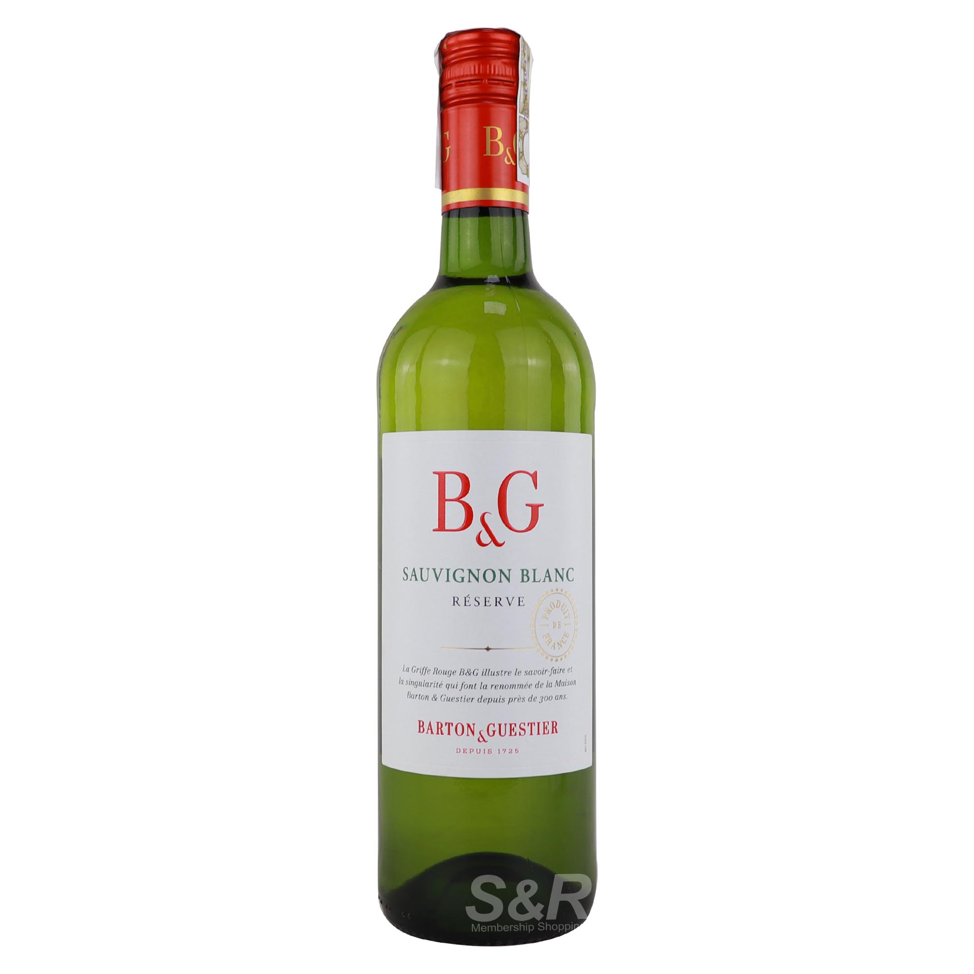 B&G Reserve Sauvignon Blanc 750mL B&G Reserve Sauvignon Blanc 750mL